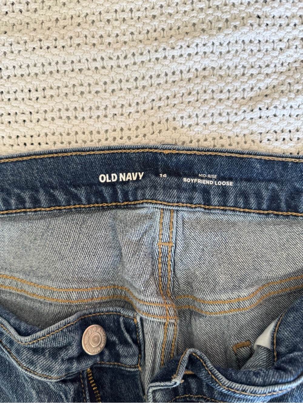 Old Navy Light Blue Boyfriend Jeans